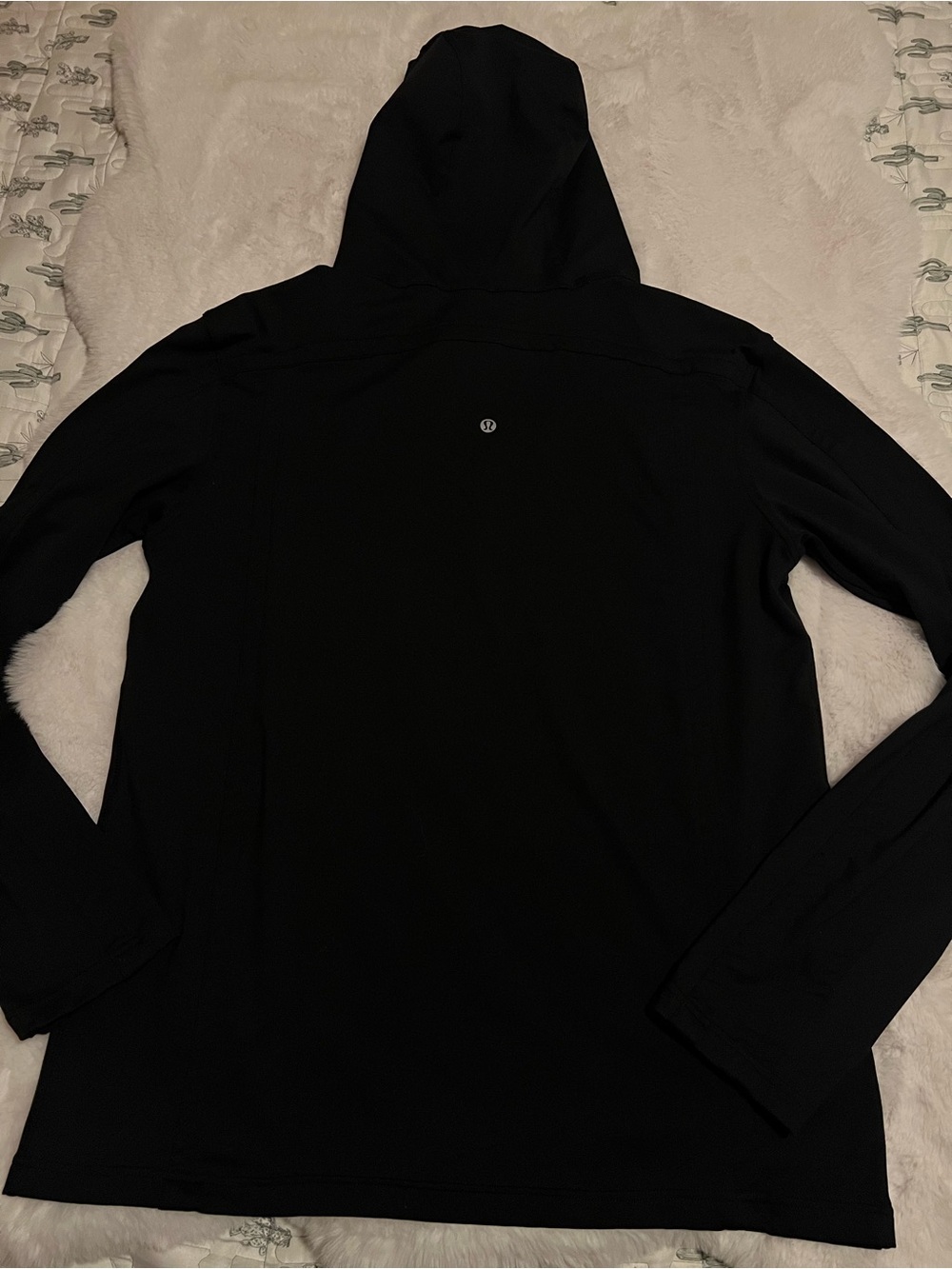 lululemon athletica Women's Black Hooded Zip-Up Jacket